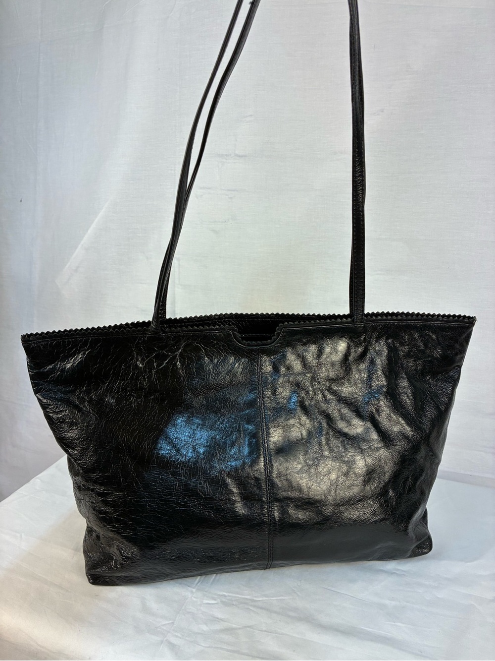 Gorgeous Latico Black Soft Leather Tote Bag